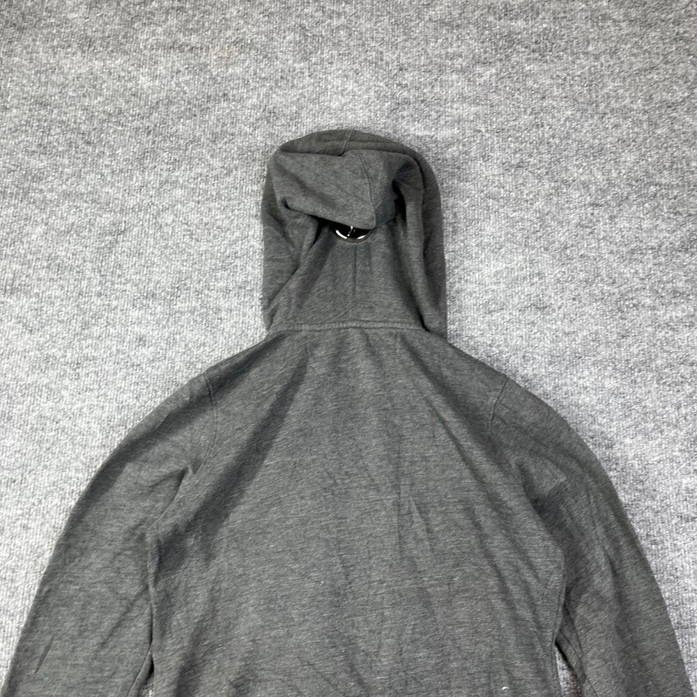 Tek Gear Hoodie Womens Small Gray Cotton Fleece V Neck Running Trail Athleisure - Picture 13 of 14
